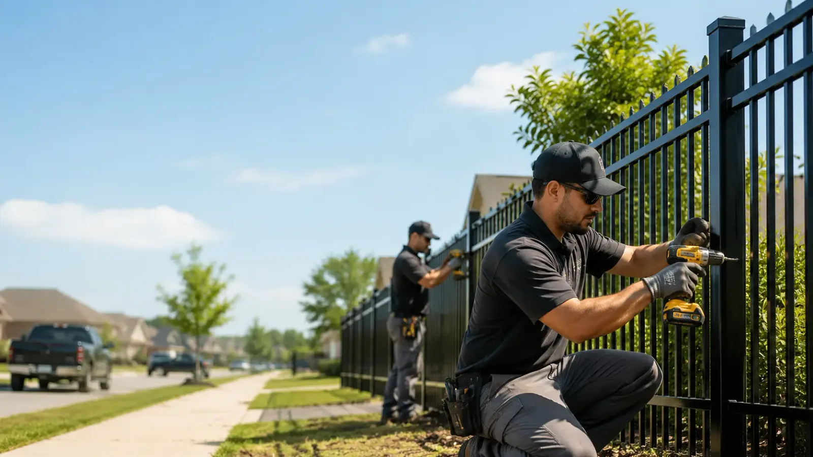 Metal Fence Installation in Elysian Fields, TX